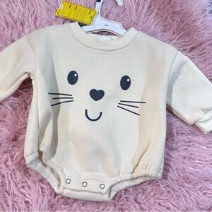 New Happy Easter bunny onesie outfit size 3 months